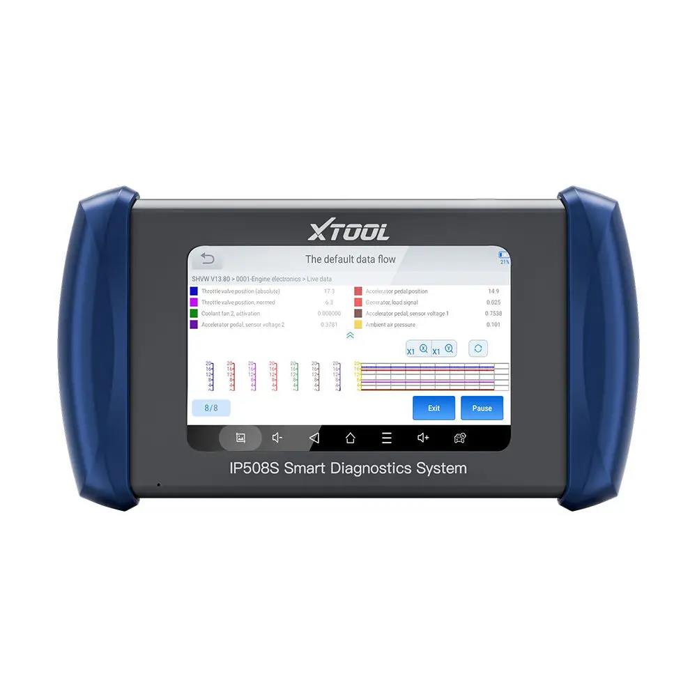 Диагностический сканер XTOOL InPlus IP508S OBD2