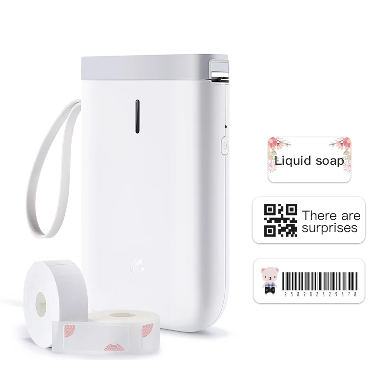 Home Office Use Mini Printing Mobile Phone  Thermal Label Printer  Inkless Portable Pocket Label Maker