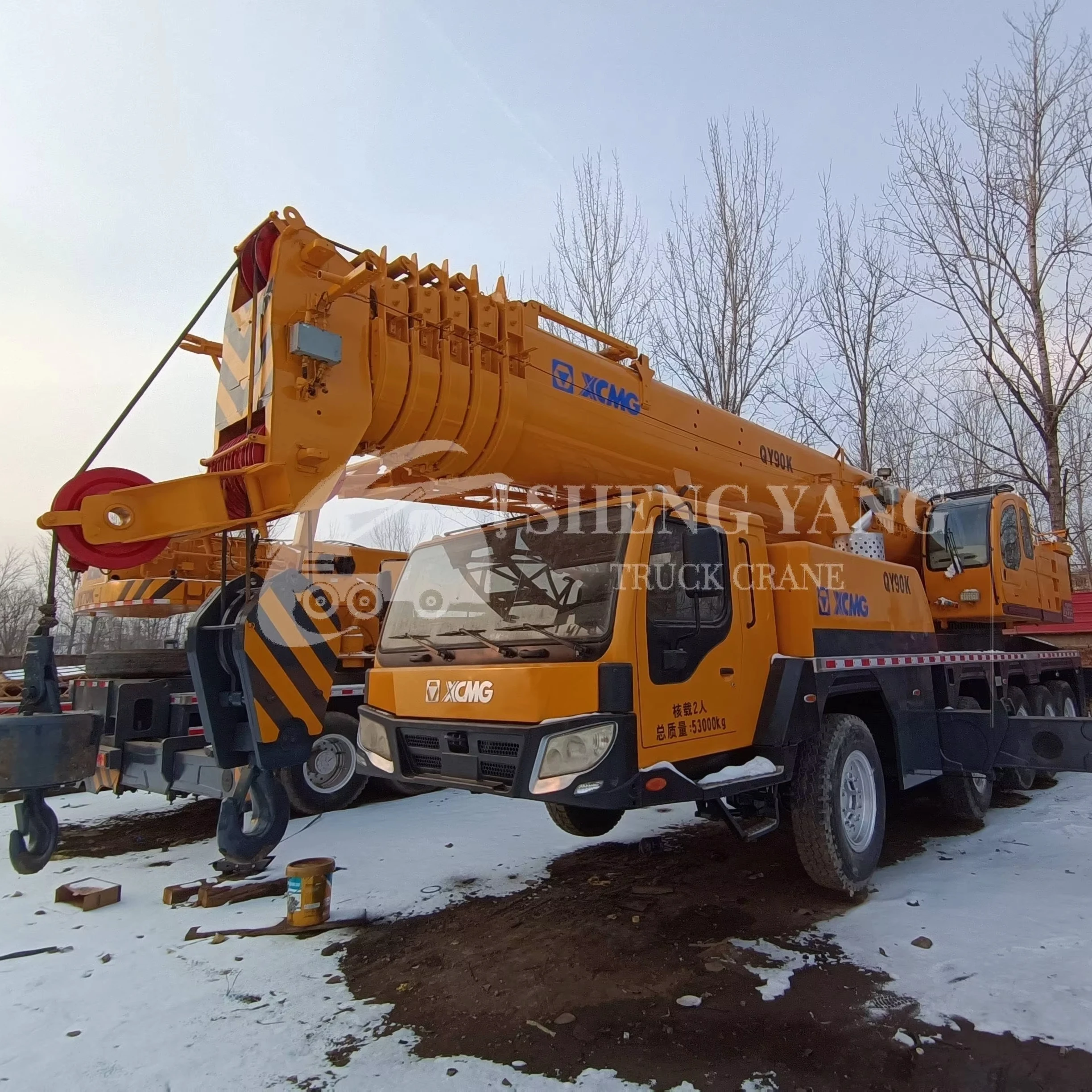 China National New Mobile Boom Crane Trucks Chinese Xcmg Piece For Sale In Dubai Xcmg Qy90k 90t 90 Ton Truck Crane