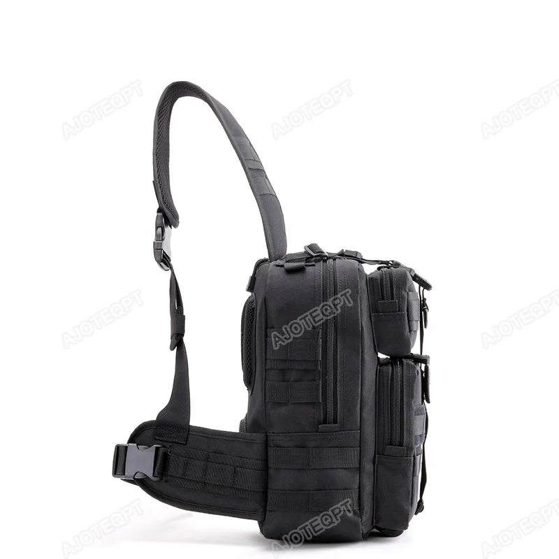 AJOTEQPT Custom Multifunctional Laptop Hiking Sling Bag Fashionable Messenger Bag for Men