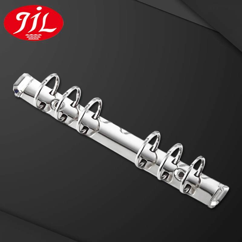 Binder Mechanisms Metal 6-ring Middle Size Binder Clip TR216-20-6-19 CN;GUA 216mm 19mm 20mm JJL OEM/ODM Service Are Available