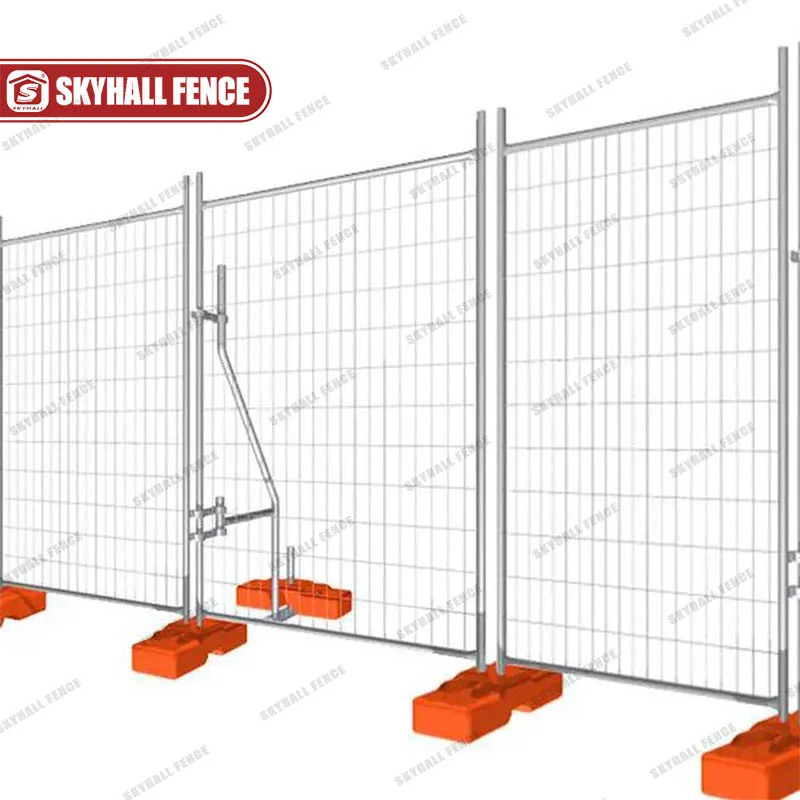 Frame Welded Movable Construction Temporary Fence for Sports Field Public Events Construction Sites