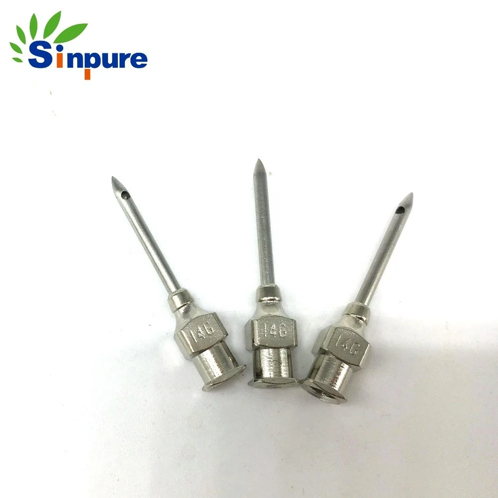 
Quality Stainless Steel Animal Injection Needle for Chicken Sheep Cow Inject 