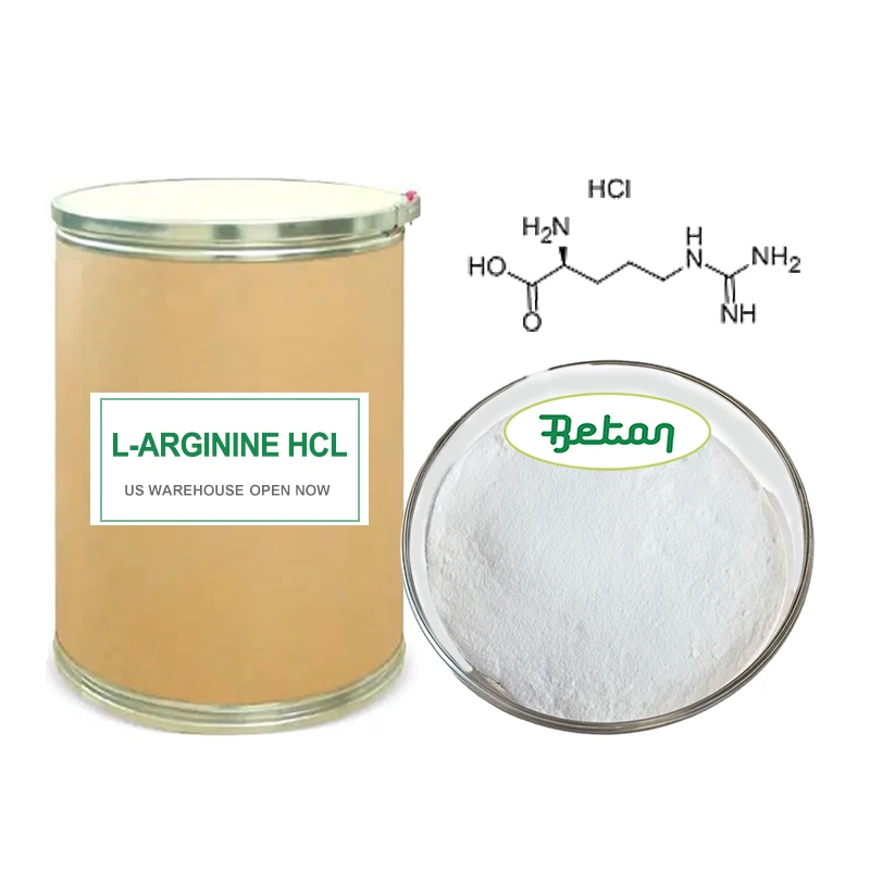Bulk Supply Best Price Food Grade Supplement Ingredient Nutrition Enhancer Content 99% L-arginine Hcl Powder Arginine Powder