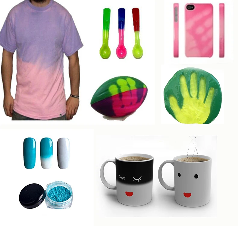 Kolortek Heat sensitive color changing powders thermochromic pigment