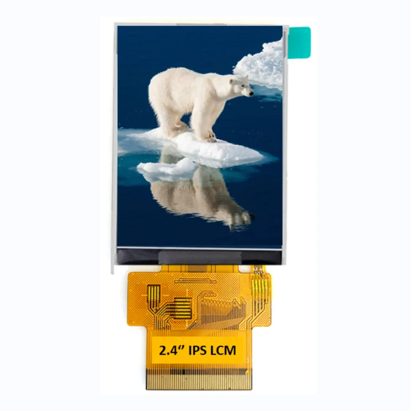 2,4 дюймовый маленький модуль дисплея высокой четкости 2,4 дюйма IPS ЖК-экран с 240x320 TFT LCM