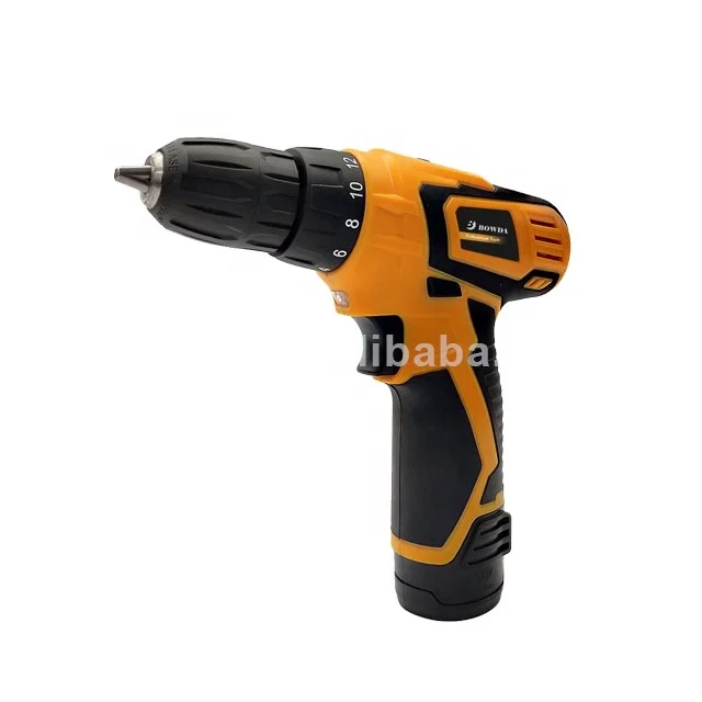 12V lithium battery dc motor electric cordless drill