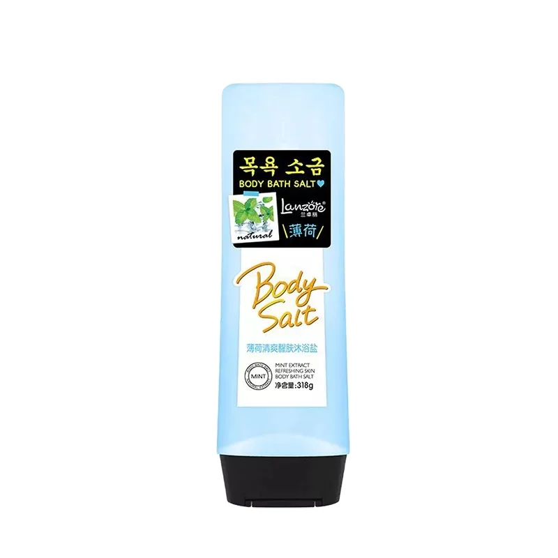 Private Label Organic Dead Sea Salt Herbal Mineral Wash Body Scrub Exfoliator Bath Salt