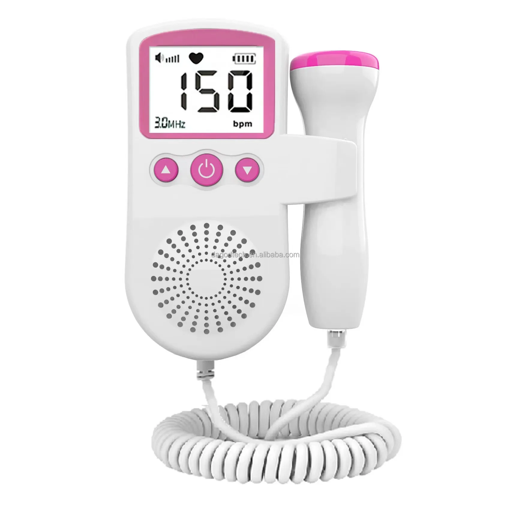 Hot selling Fetal Heart Rate Monitor Baby Monitor Pregnancy Accessories,Portable Doppler Fetal Heart Rate Monitor for Home Use