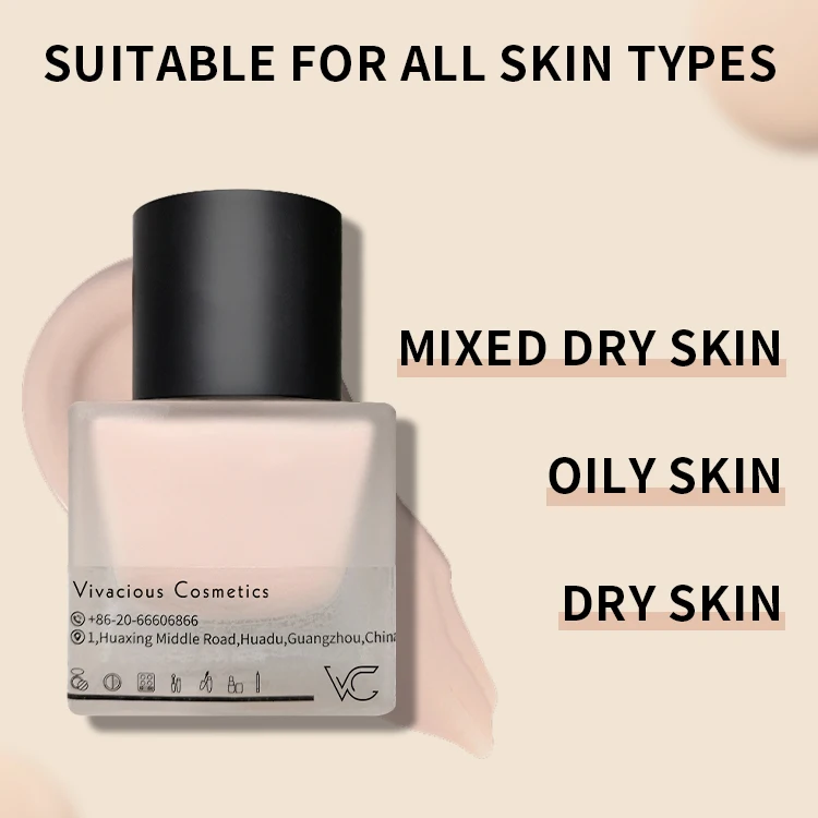 Wholesale price Tinted Serum Oem Hyaluronic Beauty Face Foundation