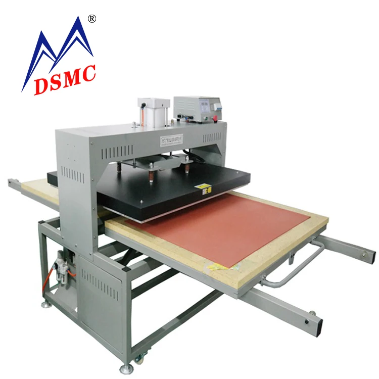 Pneumatic and Hydraulic heat press machine Large Format 80x100 sublimation transfer printing machine