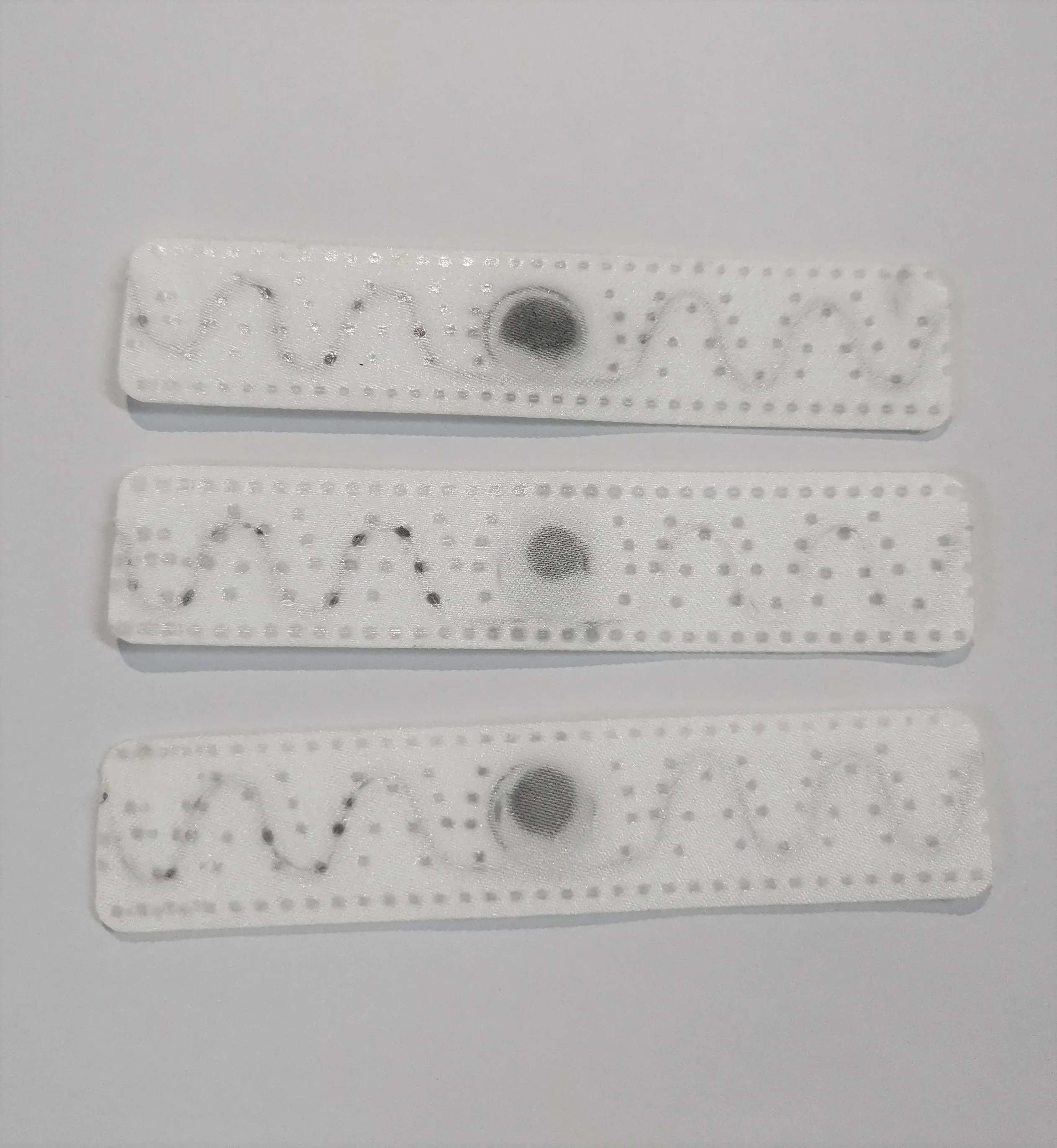 Fabric Laundry UHF RFID  Tags Textile Laundry Tags RFID Clothing Laundry Tag for Hospital Hotel Clothes Management