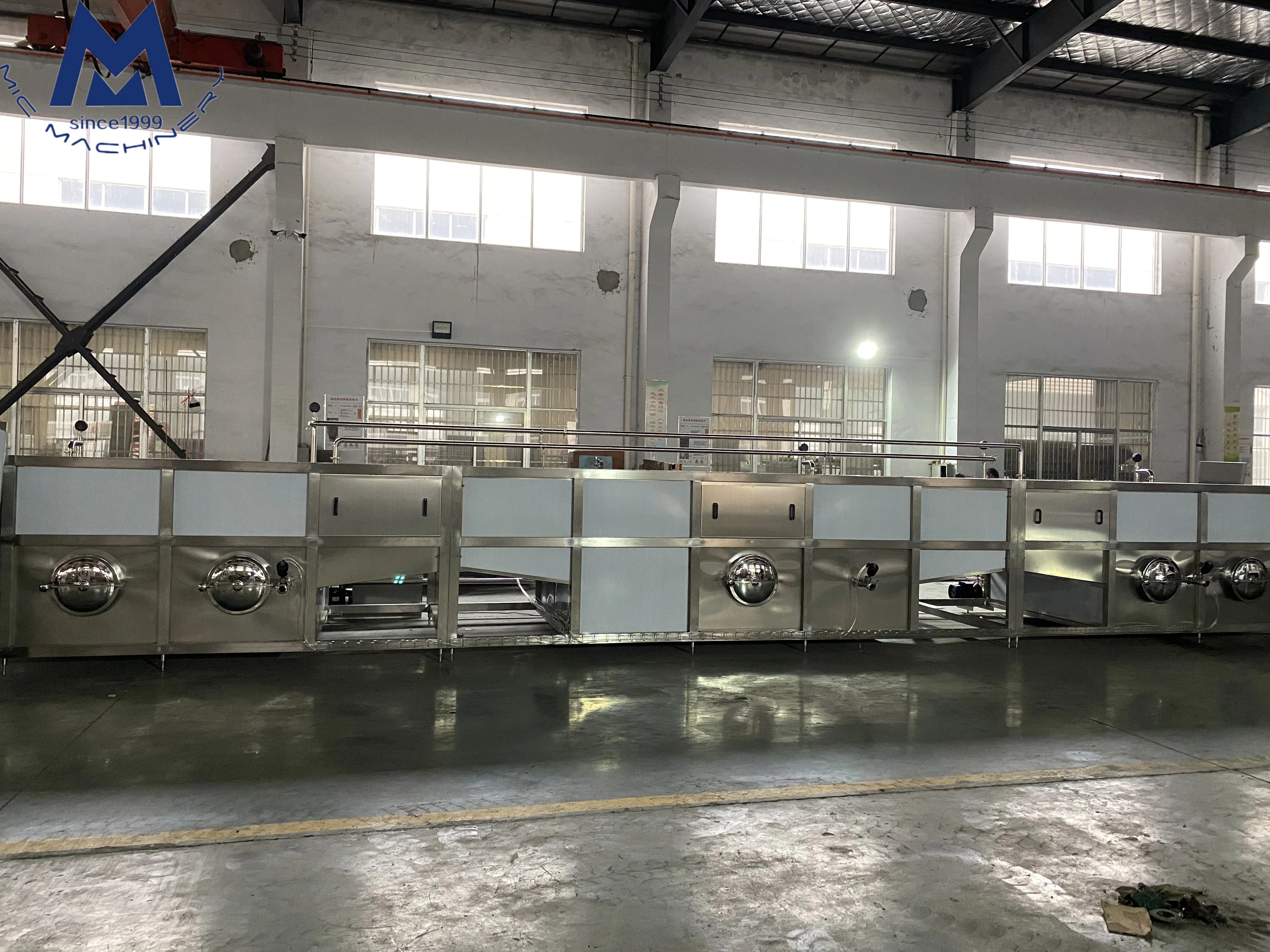  Автоматическая Паровая камера стеклянная бутылка алюминиевая банка машина для стерилизации сока пива стерилизатор