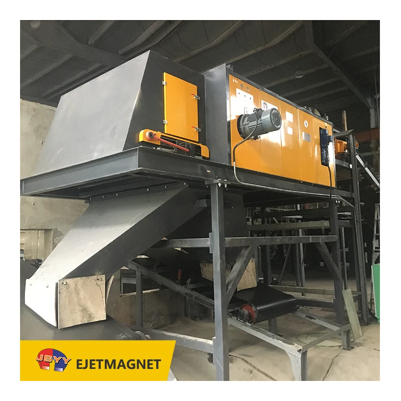 Eddy current separator Metal copper and aluminum separator Waste treatment machinery