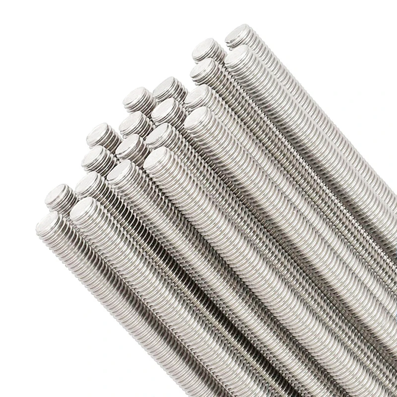 High Quality Steel Grade 2 Zinc UNC BSW 1 Meter 2 Meters 3 Meters Thread Rod 1/4 5/16 3/8 7/16 1/2 5/8 Inch Threaded Bar
