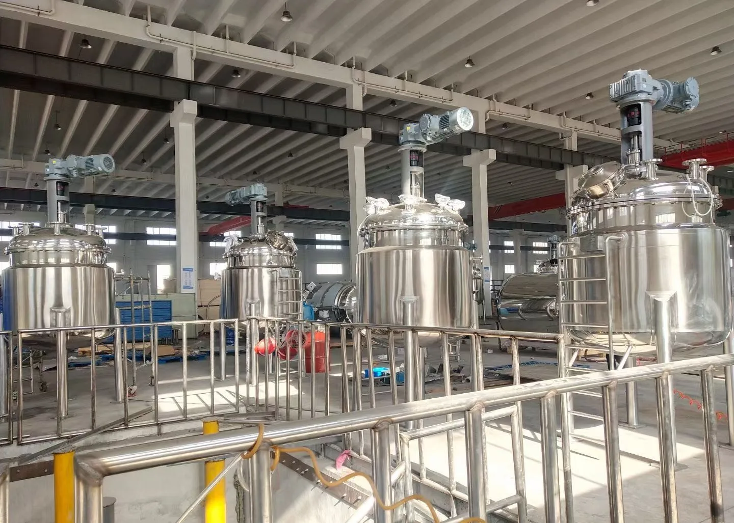 Reactor Tank System 1000 L Continuous Stirred Tank Reactor Chemical Reactor