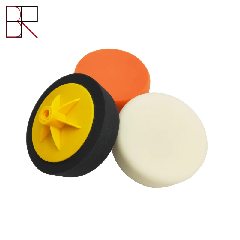 Bangrong Customization C7 Inch Car Polishing Pads Car Polisher Buffer Pads Paint Buffing Pads