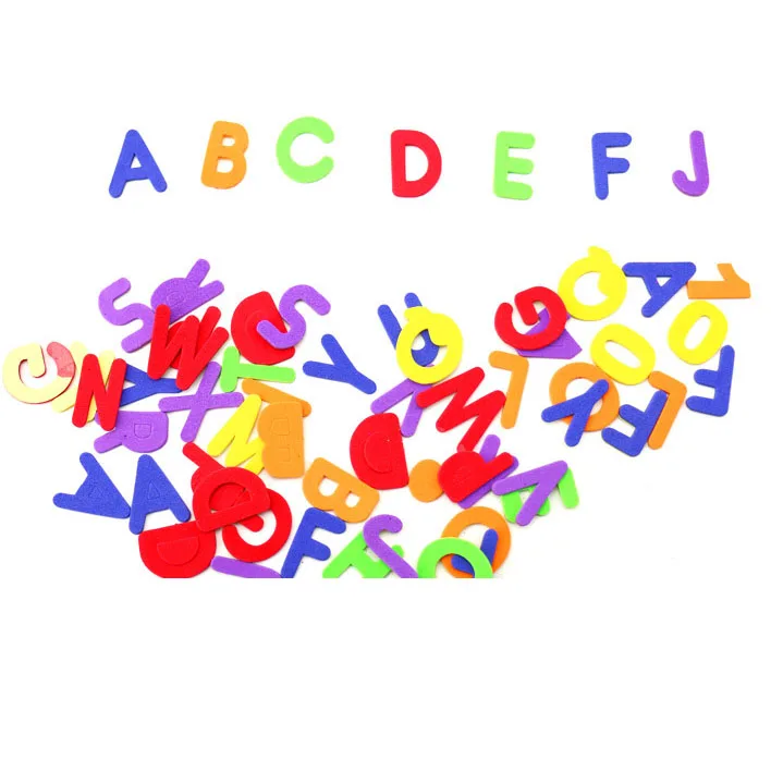 ABC large Alphabet EVA Foam Shapes for Kids, Arts & Crafts, Language, Learning and Teachers