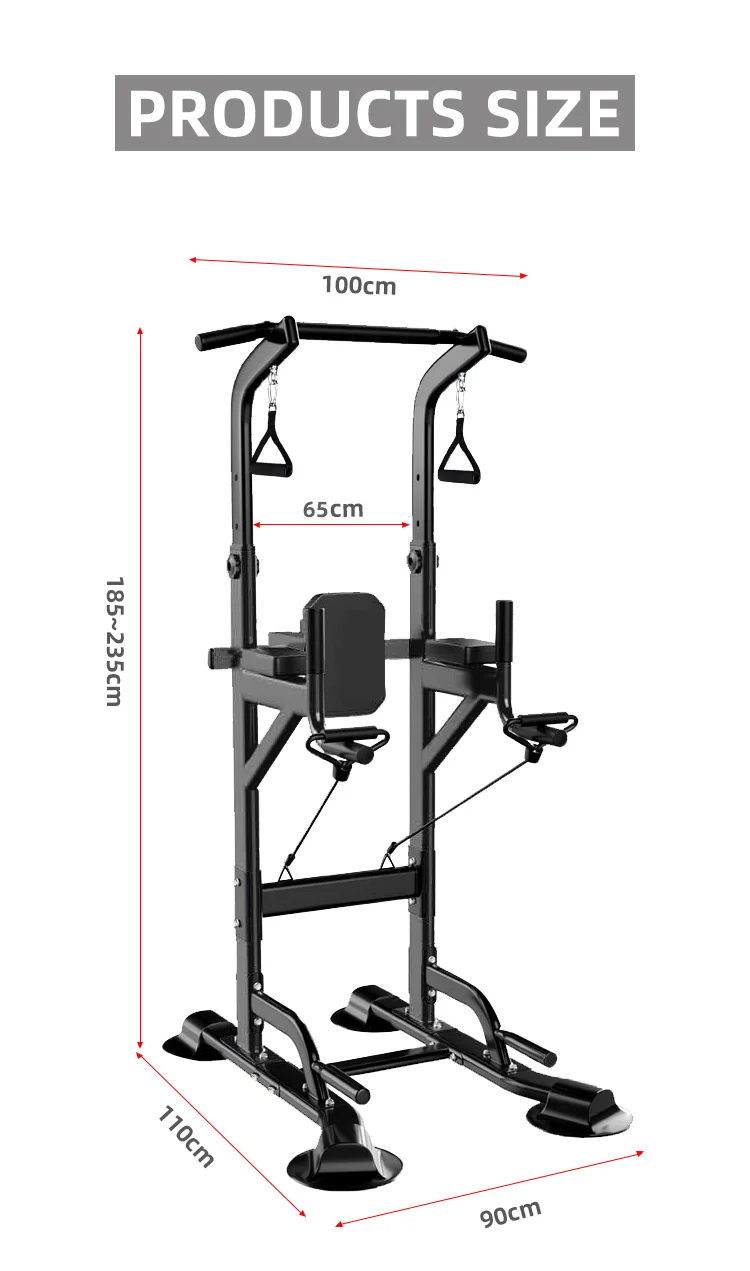 Home Multi-function Adjustable Pull Up Bar Indoor Fitness Equipment Pull Up Bar Power Tower