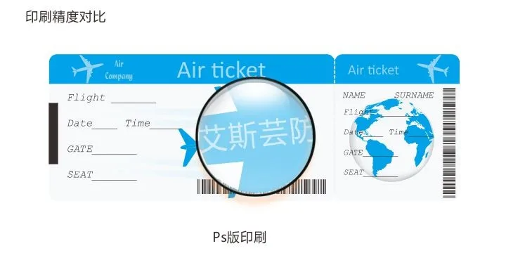 
Customized Thermal airline boarding pass Airline boarding pass Thermal plane ticket Thermal flight tickets 