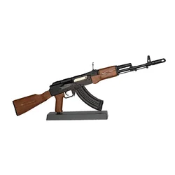 Miniature Assembly Gun Model Toy M4A1 M4A4 AR15 Coyote 1:3 Metal Model Safe Gun Toy Disassembly For Adults