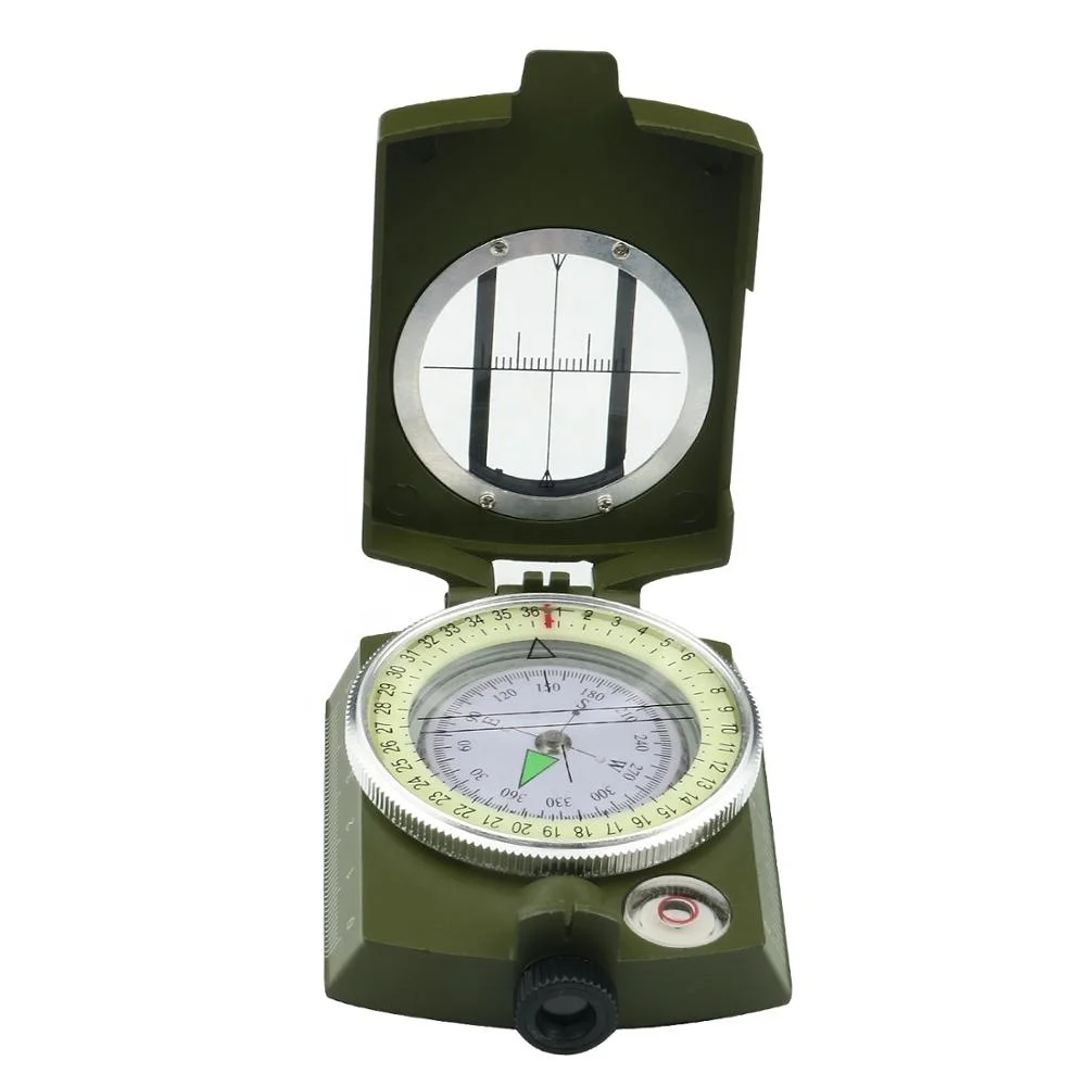 
Professional made outdoor portable waterproof multi-function military compass 