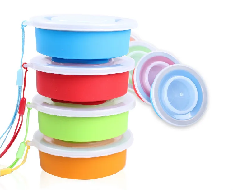 Silicone Collapsible Foldable Cup Custom Logo Portable Travel Coffee Mug Cup Travel mouthwash cup