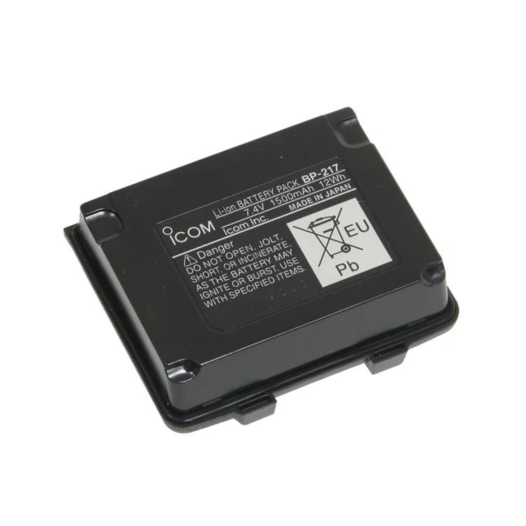 1380mAh BP-217 Handheld Li-Ion Battery Packs for IC-80AD IC-T90A IC-T90E IC-91A  IC-91AD BP217 two Way Radio Batteries Pack