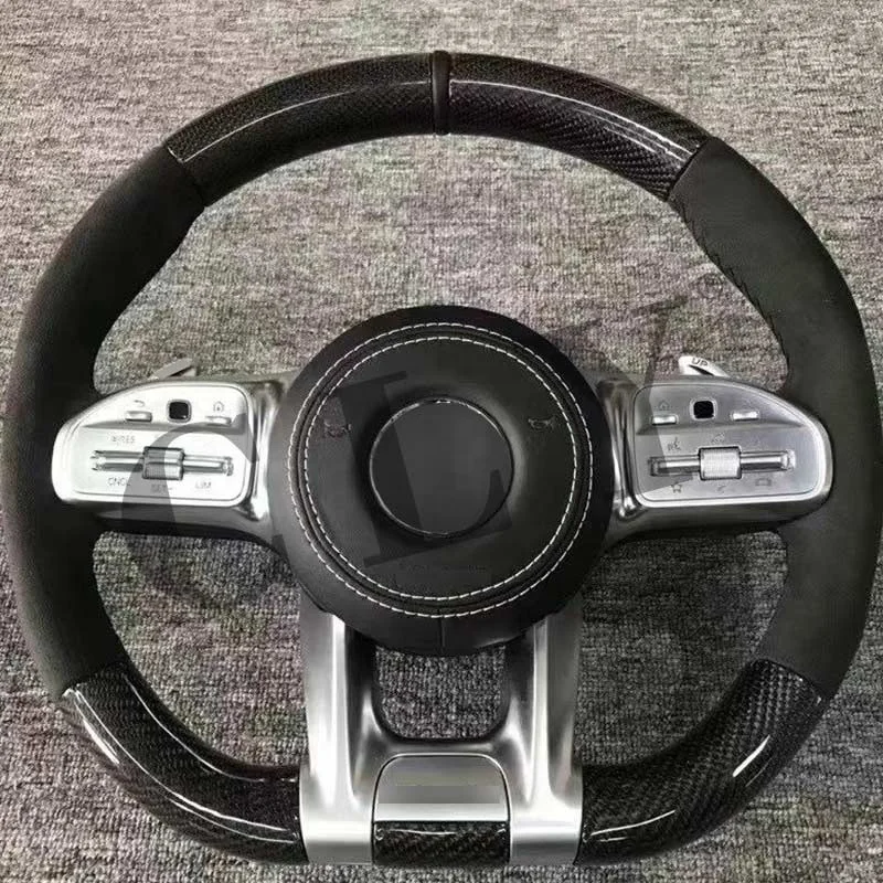 CLY оригинальные рулевые колеса для Mercedes A C E S CLA GLA GLC GLE GLS Class Change AMG рулевое колесо с подушкой