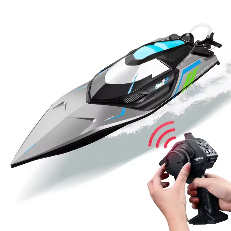 70 км/ч RC Лодка высокоскоростной профессиональный корабль с дистанционным управлением гоночный катер S2 вода высокоскоростная лодка игрушки