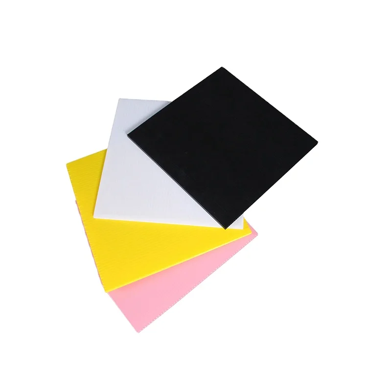 
white grey blue red yellow color 4mm 4*8 PP corrugated plastic advertising sheet 