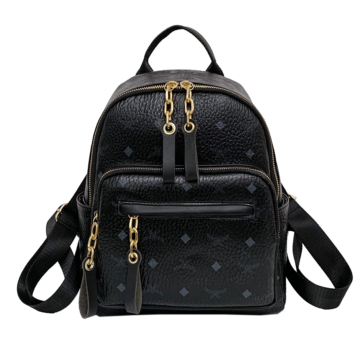 European Vintage  Ethnic Leather Waterproof Printed Backpack Women  New Design Crossbody Bags for Women Female