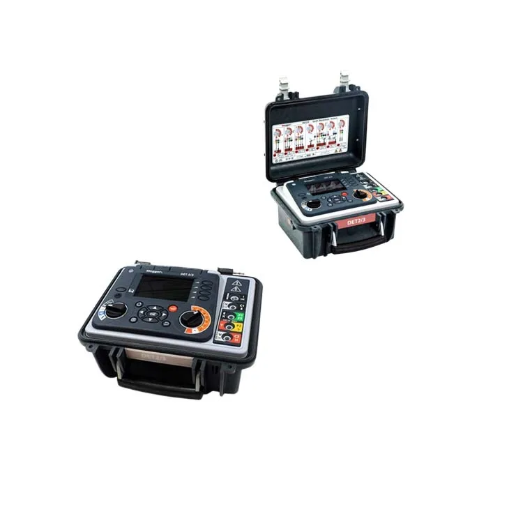 Megger DET2/3-заземляной тестер 50 м комплект LG1/P1/P2/P3/P4/P5 память и USB загрузка