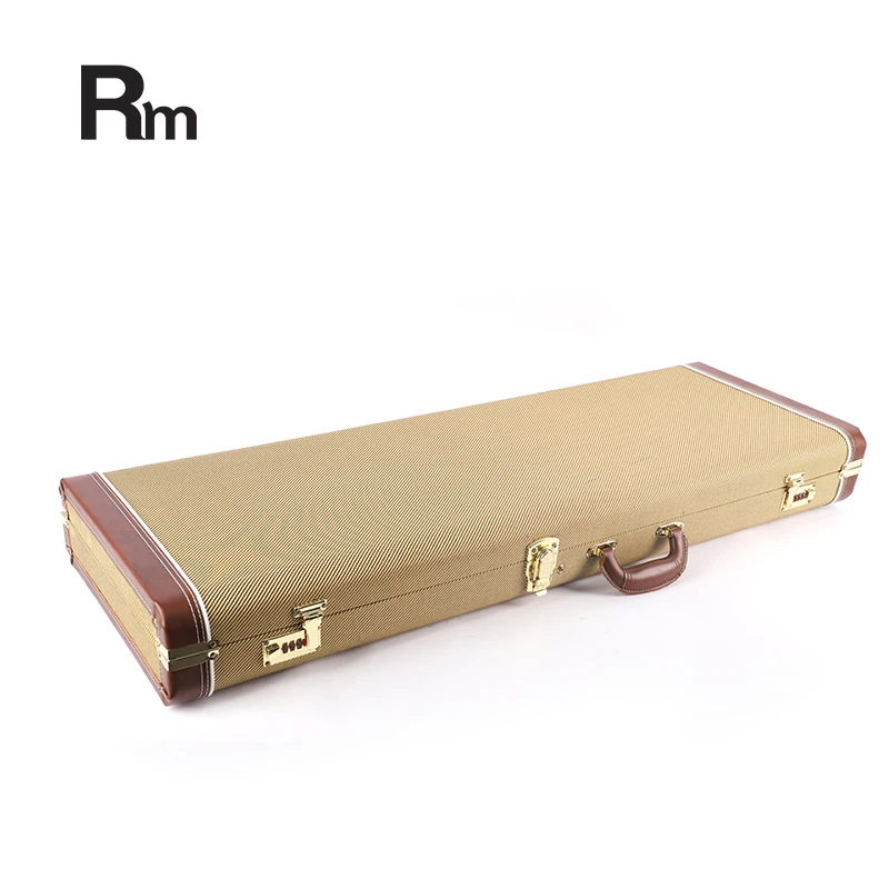 WC 35 Rm Rainbow Wholesale Custom  Electrical Guitar case Hard Leather Case Instrument Bags & Cases