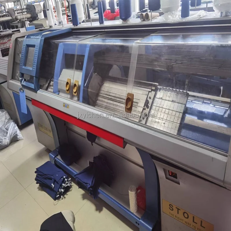 STOLL Computerized Collar Cuff Knitting Machine Jacquard Sweater Making Flat Knitting Machine CMS530 E6.2