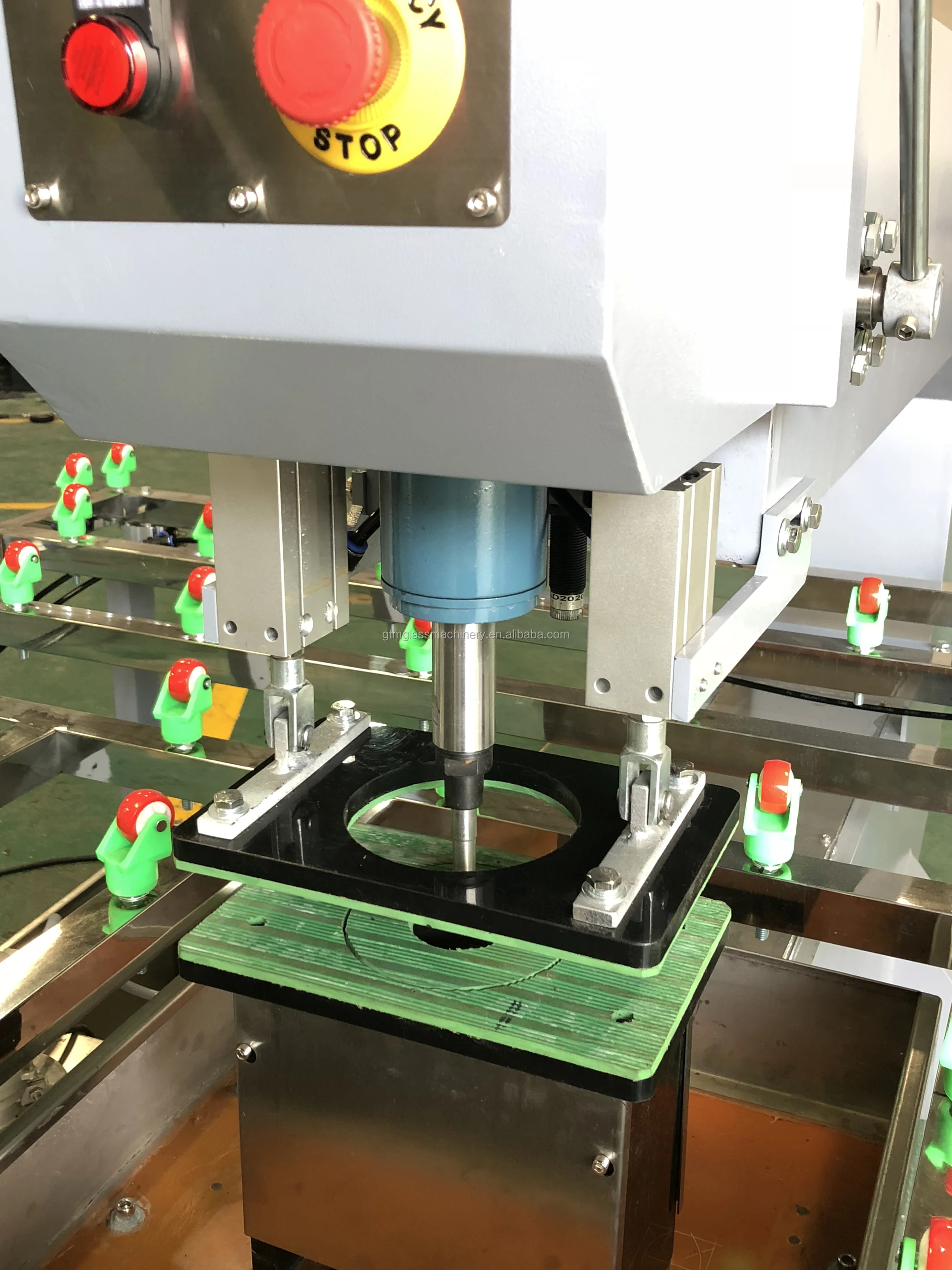 GTM electrical oem custom glass processing glass round role drilling machine