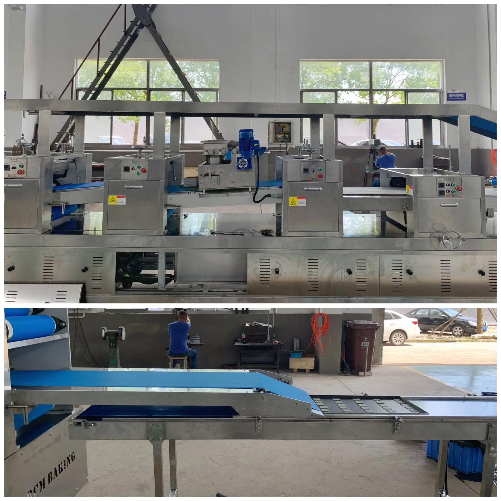 The Production Line Making Machine Of Biscuit
