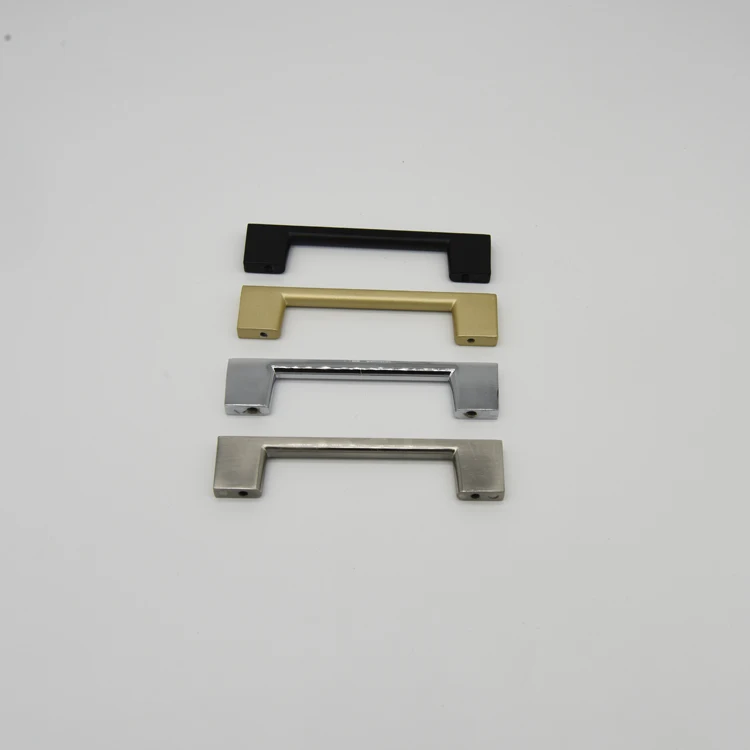 Drawer gold black aluminium kitchen cabinets door pull handle cabinet handles knobs