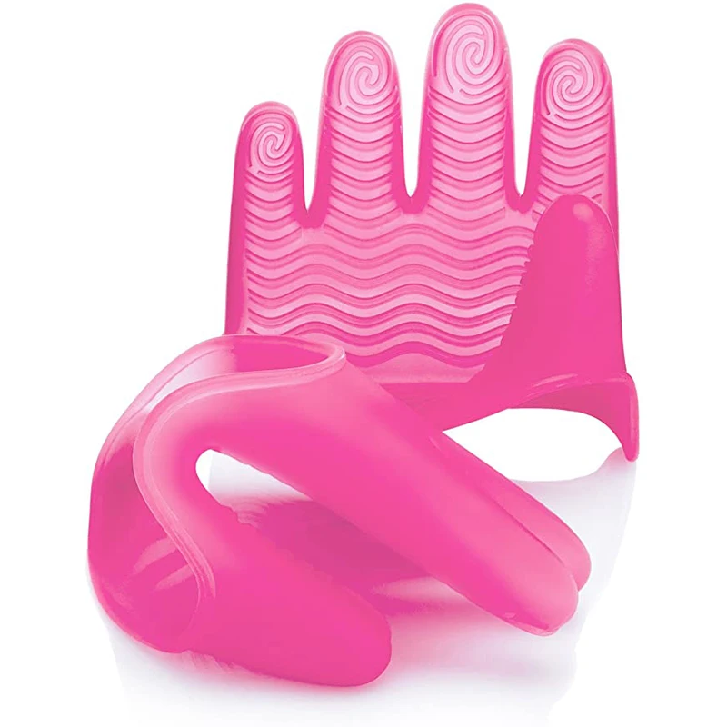 
Heat Resistant 5-Finger Silicone Oven Mitt Gloves Silicone Baking Oven Mitts 
