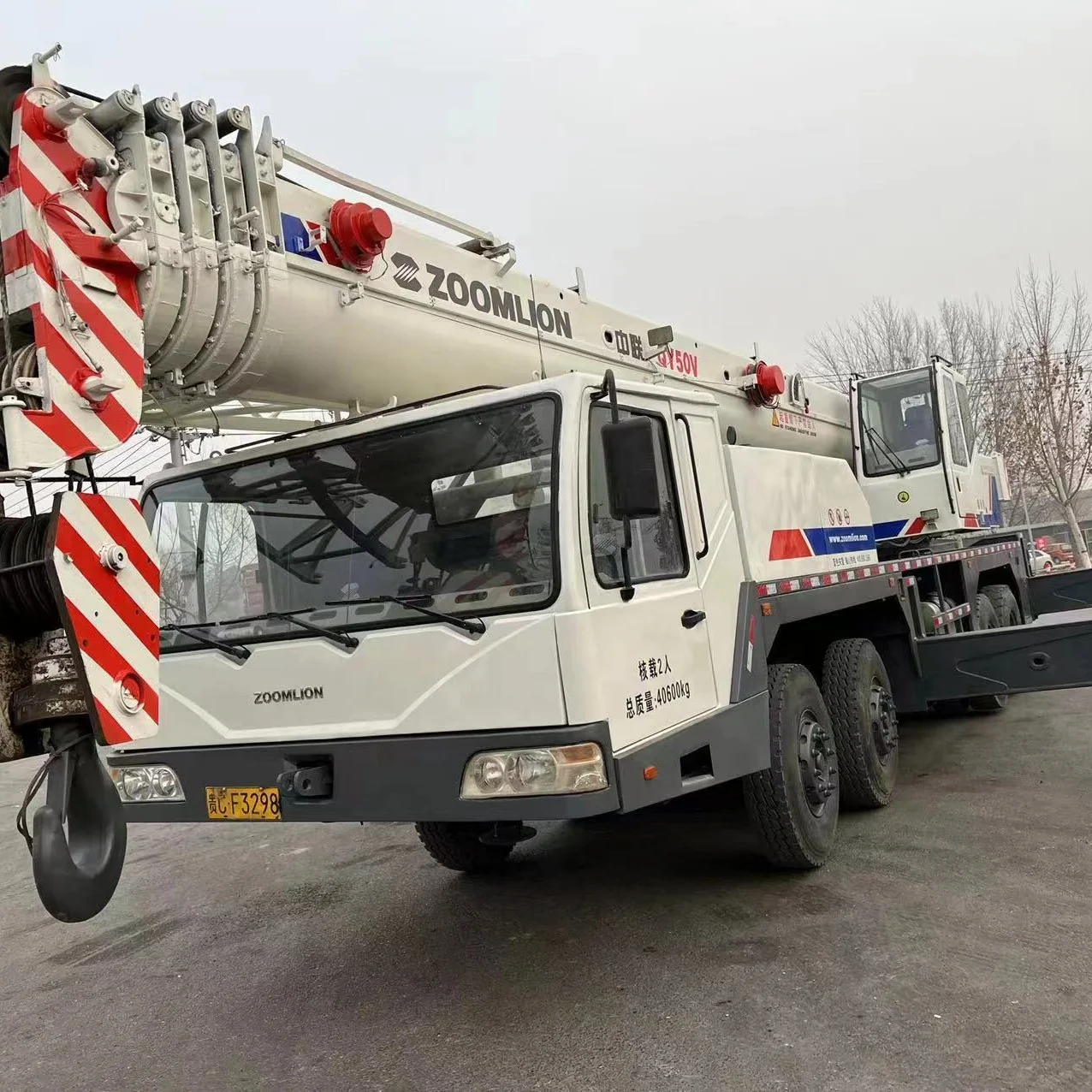50ton Hydraulic Mobile Truck Crane QY50V QY50KC QY55KC 55 Ton Hydraulic Crane