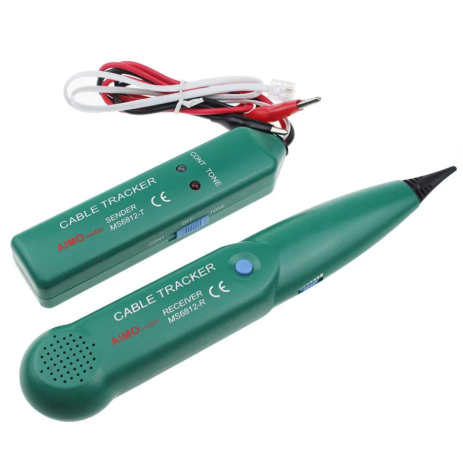 MS6812 Telephone Wire Tracer UTP Tool Kit LAN Network Cable Tester Line Finder With original AIMOmeter