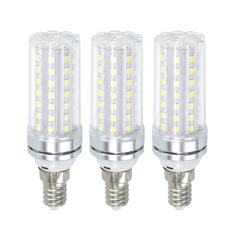 E14 Base Small Led Candelabra T10 Corn Light non-dimmable Chandelier Candle Cylindrical Led Bulbs 8w 12w 16w