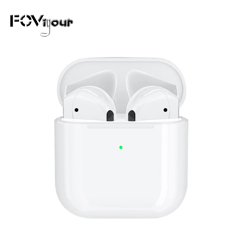 FOVigour Pro 5 True Wireless Earbuds V5.0 Headphones with Charging Case and Mic in-Ear Stereo Earphones Headset for Sport