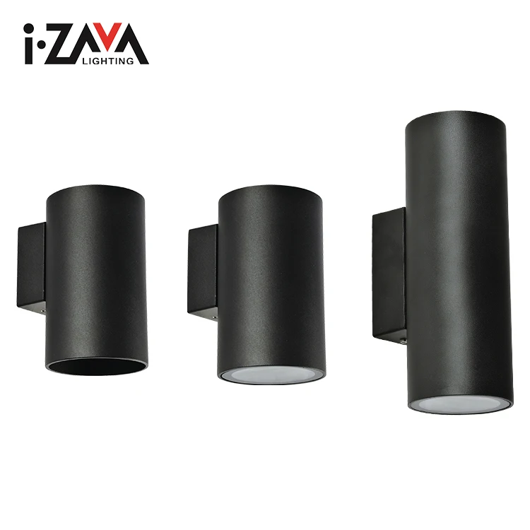 Modern Simple Black Round Hotel Home Indoor Wall Mounted Bedroom Decorative Aluminum Wall Light