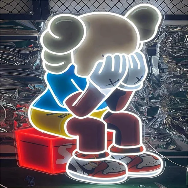 Designs Acrylic Luminous Led Signature Light Neon Signs For Bedroom Wedding Party Christmas Home Decoration