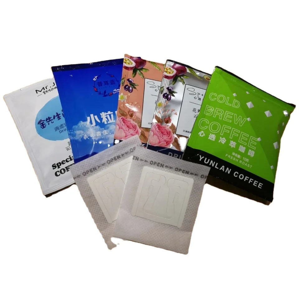 Buy full automatic coffee pod packing machine drip coffee pouch packing machine ground coffee powder packaging machine