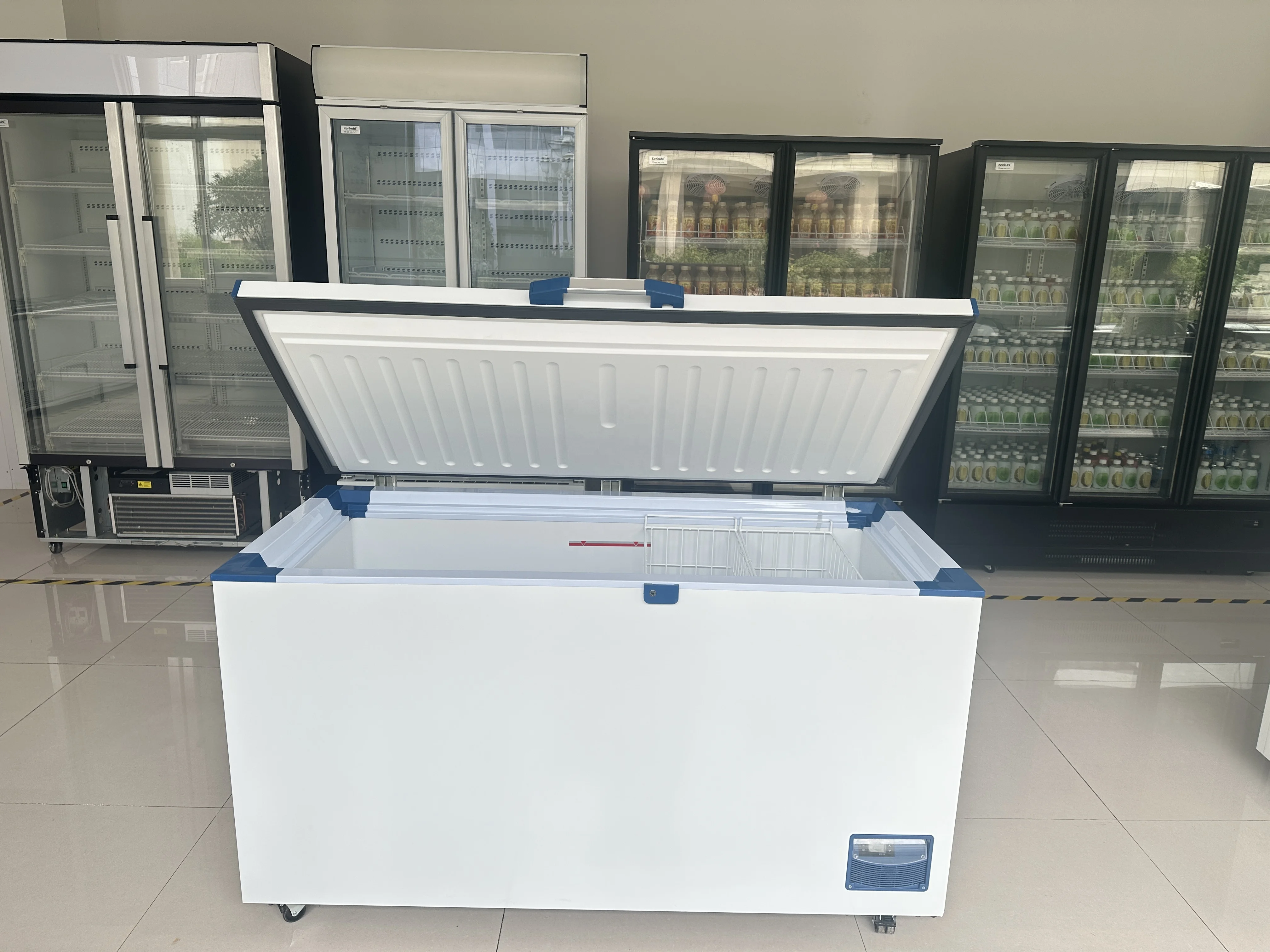 Kenkuhl ulltra-low temperature Freezer ultra low temperature chest freezer -40 ultra low horizontal display freezer