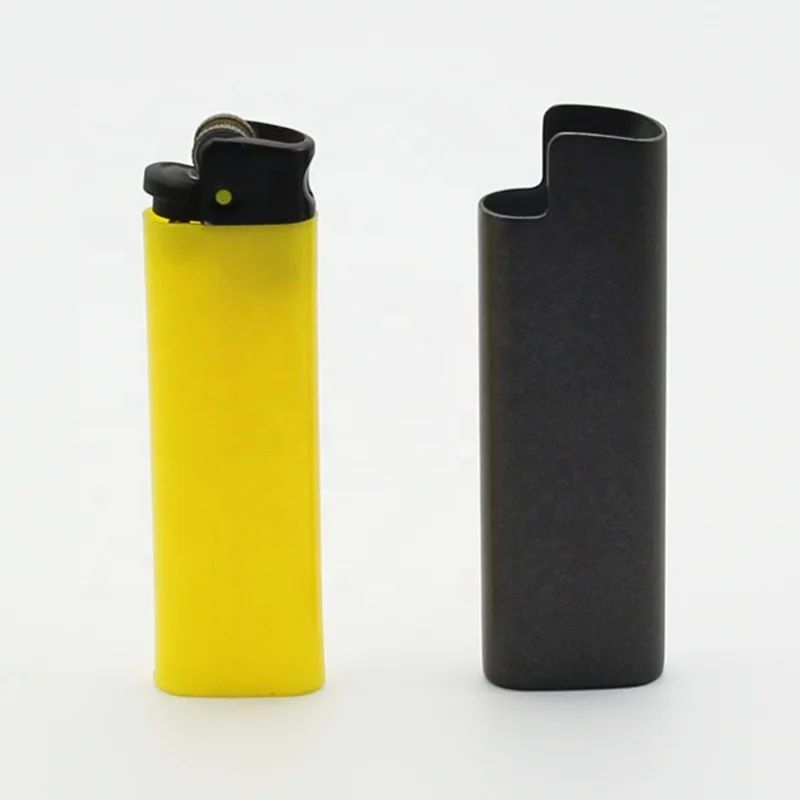 hot selling France plastic disposable Wholesale ED1 lighter small metal lighter set Mini compact retro lighter set
