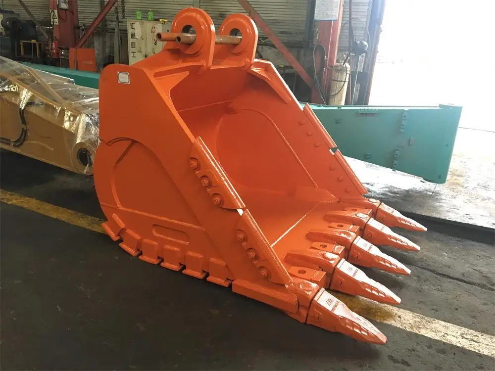 Excavator Rock Bucket Heavy Duty Bucket High Quality Bucket Hardox 1-5 CBM for CAT PC JCB ZX