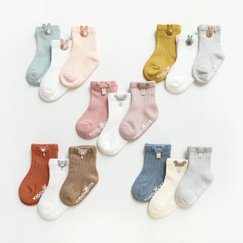 Hot little infant baby korean spanish cute sock manufacturer Lolita kids cotton bow baby socks for girls